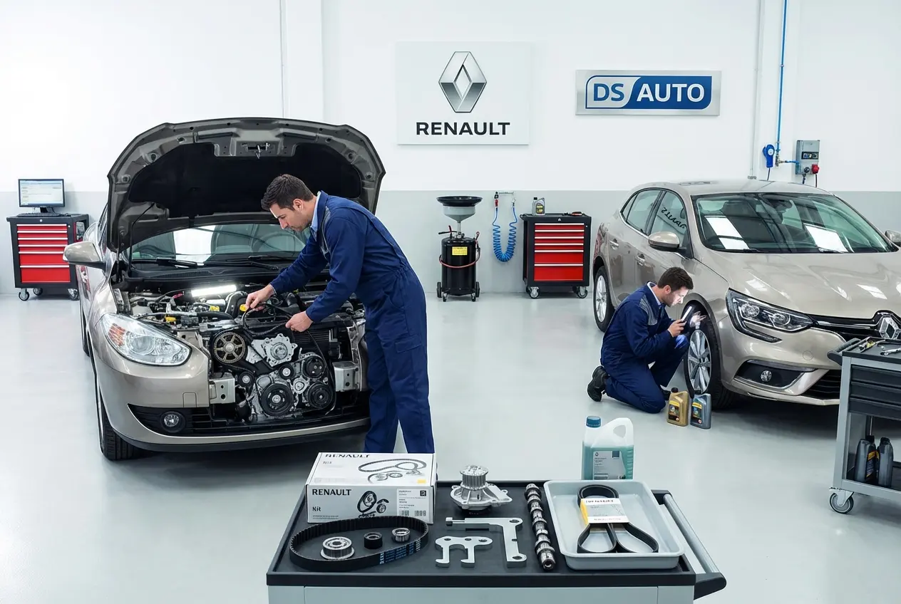 Диагностика и замена ремня ГРМ Renault в автосервисе DS AUTO в Жуковском – качественное обслуживание
