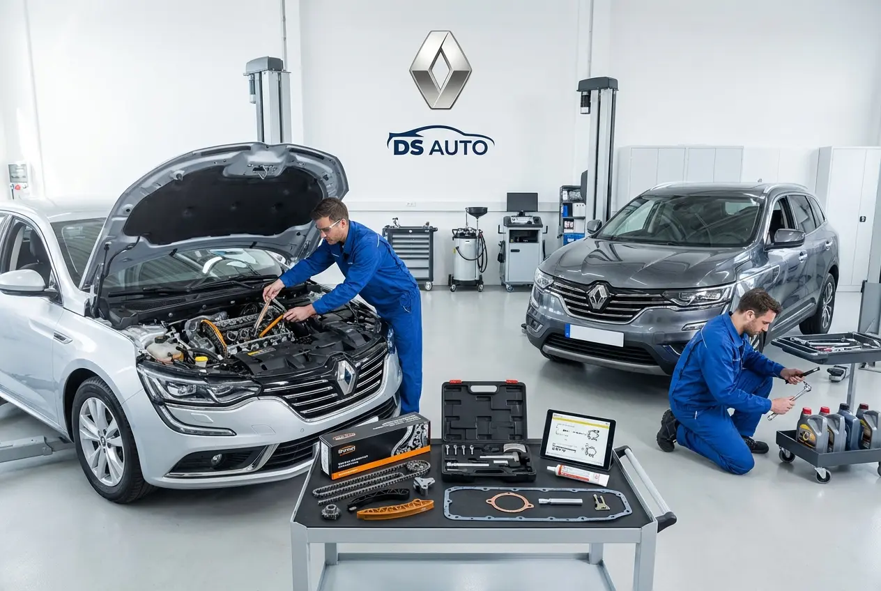 Диагностика и замена цепи ГРМ Renault в автосервисе DS AUTO Жуковский

