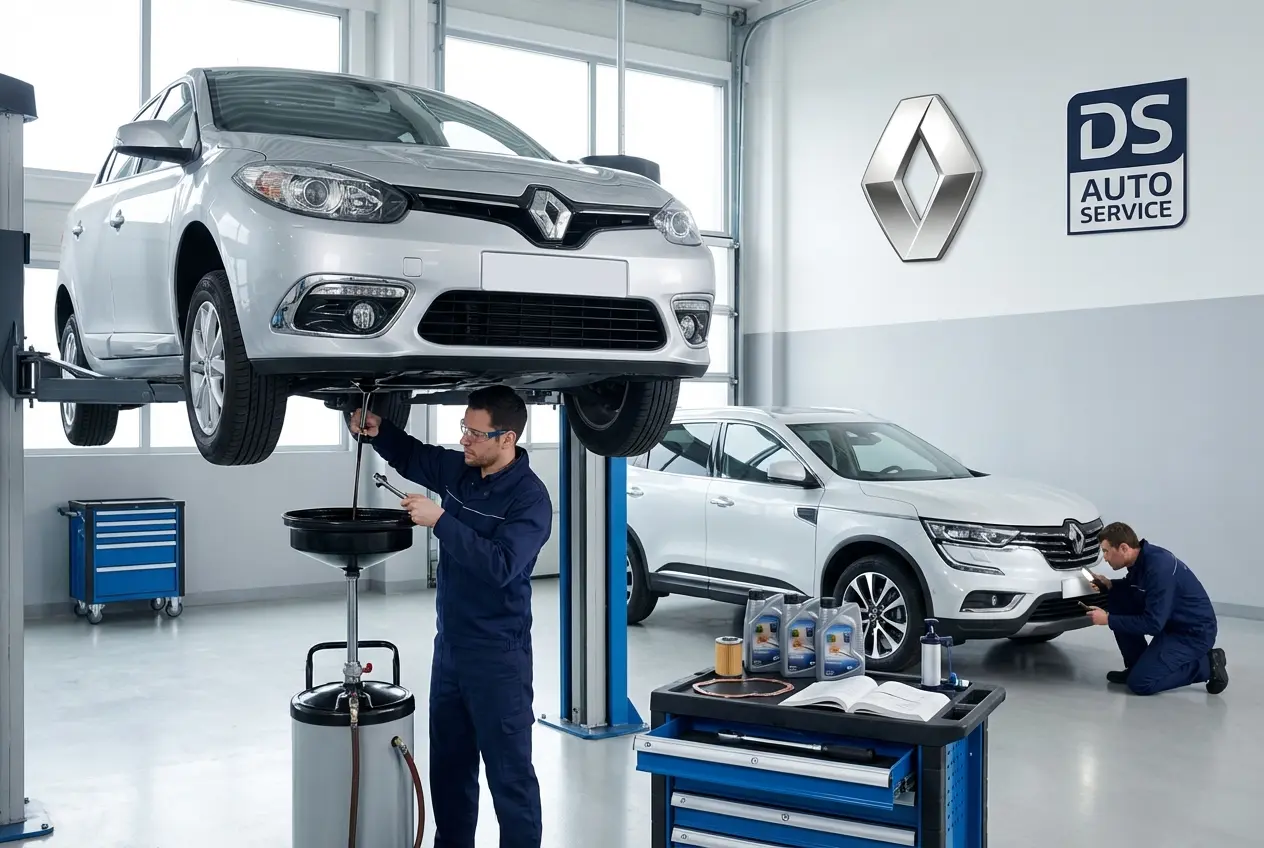 Аппаратная замена масла в АКПП Renault в автосервисе DS Auto в Жуковском
